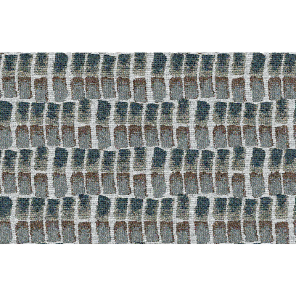 Shortstack Teal by Kravet Design Designer Fabric - POLYESTER - 72%;VISCOSE - 28% India HEAVY Horizontal: 3.5 and Vertical: 3.5 54 - Swanky Fabrics -