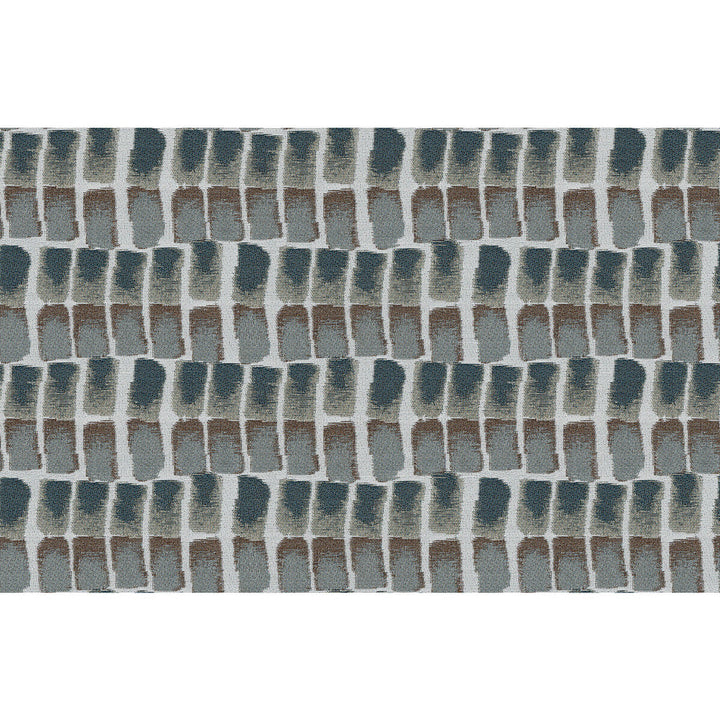 Shortstack Teal by Kravet Design Designer Fabric POLYESTER - 72%;VISCOSE - 28% India HEAVY Horizontal: 3.5 and Vertical: 3.5 54 - Swanky Fabrics -