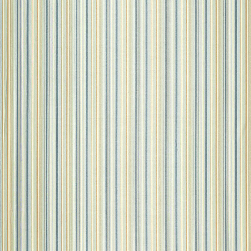 Abella Silk Stripe Coast 3464002 by Schumacher Designer Fabric CHROMA See Sample INDIA LIGHT DUTY </p><p>Repeat: Horizontal: 3 1/8" (8CM) and Vertical: - 54" WIDE (137CM) - Swanky Fabrics -