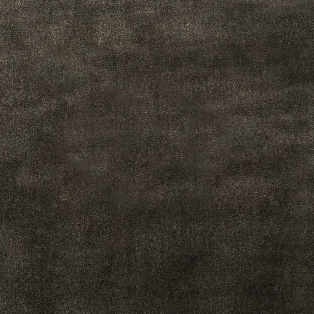 Duchess Velvet Charcoal by Kravet Couture Fabric - SILK - 51%;COTTON - 49% Italy MEDIUM Horizontal: 0 and Vertical: 0 55 - Fabric Carolina -
