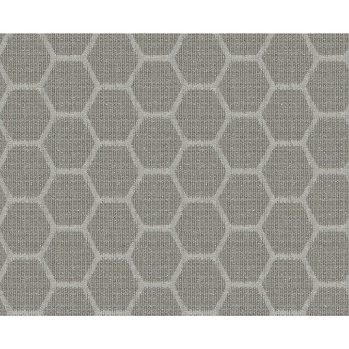 Hexi Spark Silver by Kravet Contract Fabric GIS RAYON - 37%;POLYESTER - 34%;COTTON - 19%;RECYCLED POLYESTER - 7%;METALLIC - 3% United States HEAVY Horizontal: 2.5 and Vertical: 3 57 - Fabric Carolina -