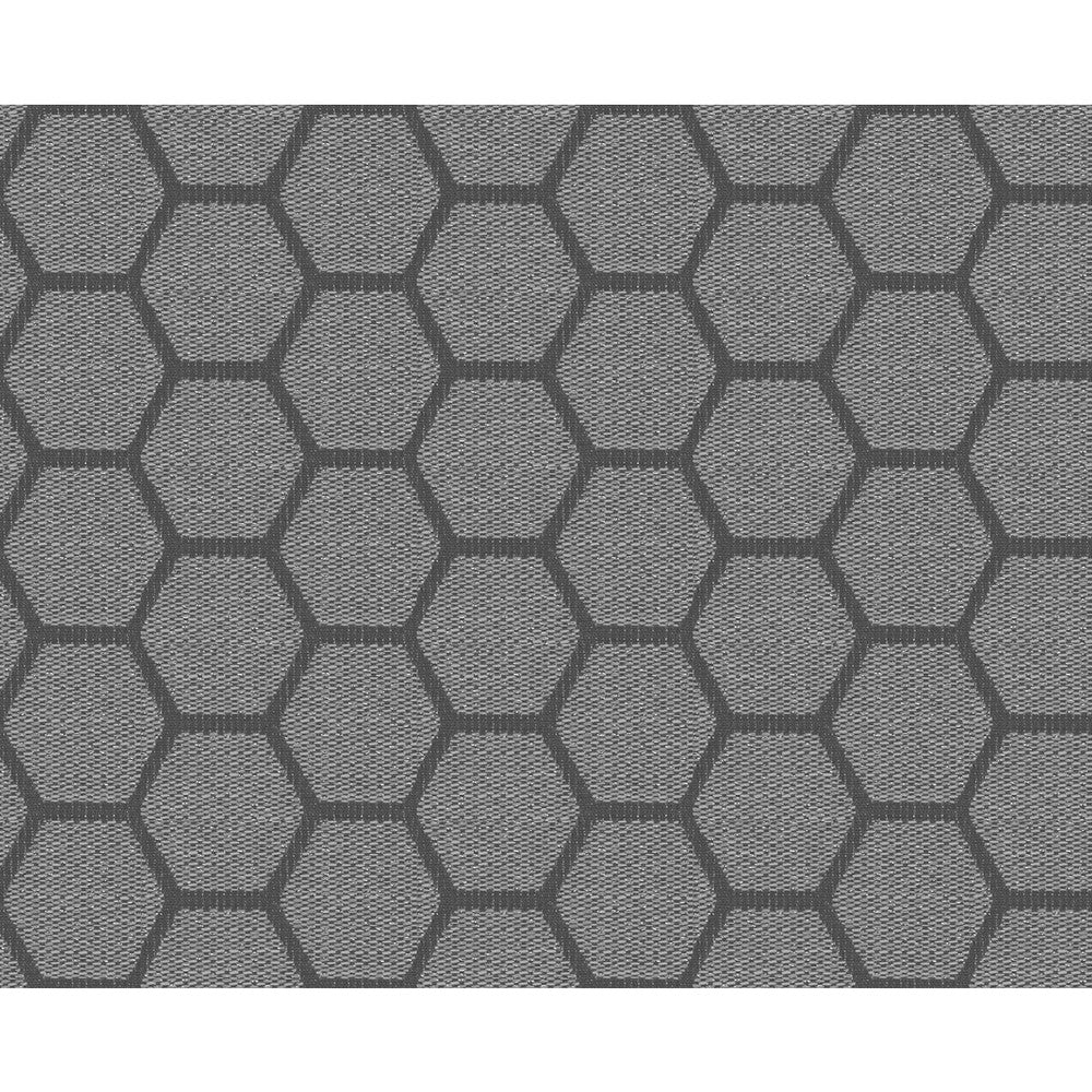 Hexi Spark Zinc by Kravet Contract Fabric GIS RAYON - 37%;POLYESTER - 34%;COTTON - 19%;RECYCLED POLYESTER - 7%;METALLIC - 3% United States HEAVY Horizontal: 2.5 and Vertical: 3 57 - Fabric Carolina -