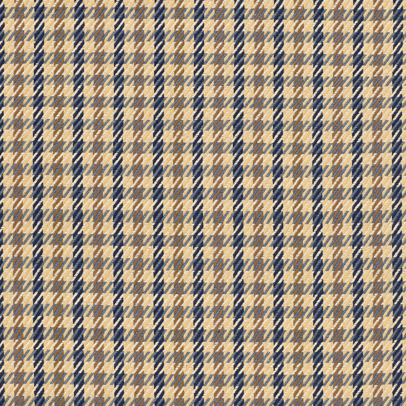 Brayden Houndstooth Chambray 3467003 by Schumacher Fabric CHROMA See Sample INDIA LIGHT DUTY </p><p>Repeat: Horizontal: 1 1/2" (4CM) and Vertical: 3/4" (2CM) 54" WIDE (137CM) - Fabric Carolina -