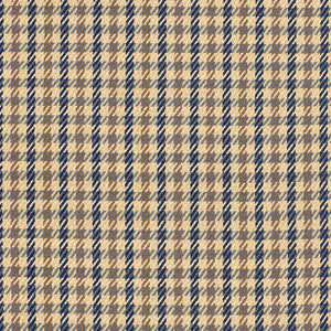 Brayden Houndstooth Chambray 3467003 by Schumacher Fabric