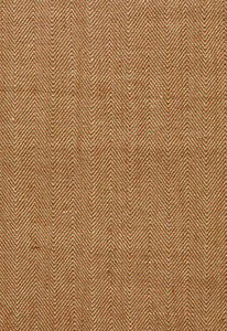 Jute Herringbone Burlap 3469002 by Schumacher Fabric