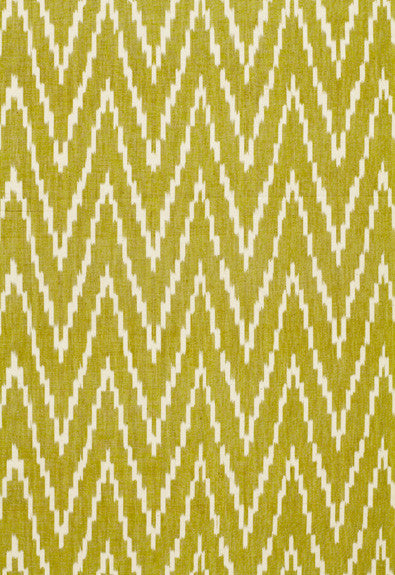 Kasari Ikat Palm 3470004 by Schumacher Designer Fabric Chroma 100% Cotton Martindale 18,000 Horizontal: 4.5 and Vertical: 4.875 52 - Swanky Fabrics -