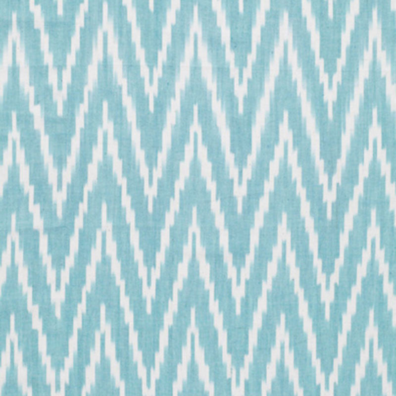 Kasari Ikat Turquoise 3470005 by Schumacher Fabric CHROMA SP14 See Sample INDIA MEDIUM DUTY </p><p>Repeat: Horizontal: 4 1/2" (11CM) and Vertical: 4 7/8" (12CM) 52" WIDE (132 CM) - Fabric Carolina -