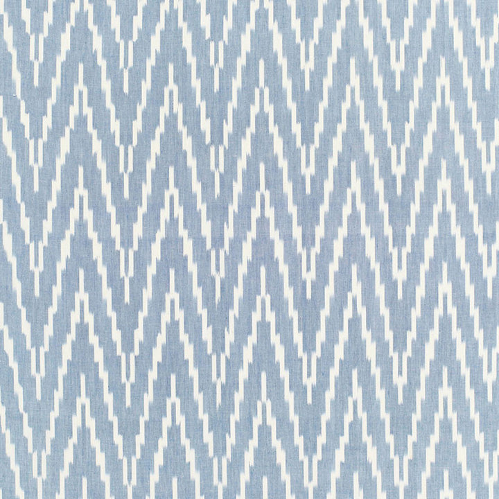 Kasari Ikat Ocean 3470007 by Schumacher Fabric CHROMA SP14 See Sample INDIA MEDIUM DUTY </p><p>Repeat: Horizontal: 4 1/2" (11CM) and Vertical: 4 7/8" (12CM) 52" WIDE (132 CM) - Fabric Carolina -