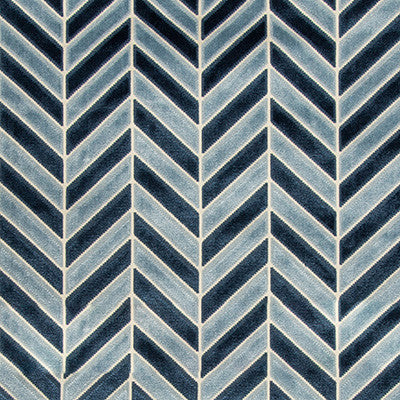 Pinnacle Velvet Navy by Kravet Couture Fabric