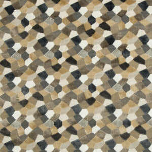 Modern Mosaic Sandstone by Kravet Couture Fabric