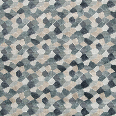 Modern Mosaic Harbor by Kravet Couture Fabric
