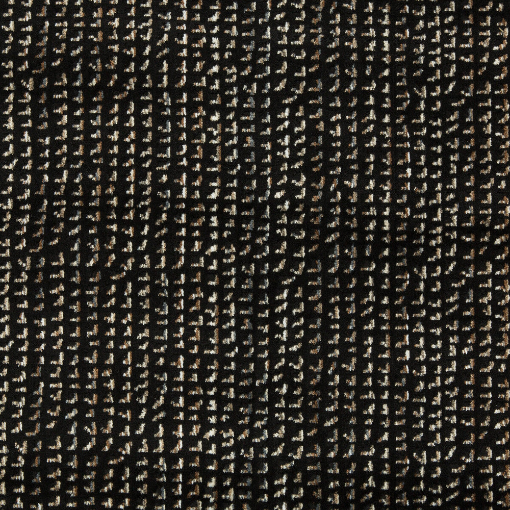 In The Groove Anthracite by Kravet Couture Fabric ARTISAN VELVETS VISCOSE - 84%;COTTON - 16% Belgium MEDIUM Horizontal: 6.7 and Vertical: 2.5 53.5 - Fabric Carolina -