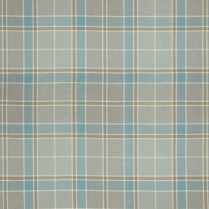 Handsome Plaid Mineral by Kravet Couture Fabric DAVID PHOENIX WELL-SUITED VISCOSE - 48%;LINEN - 38%;POLYESTER - 14% Italy HEAVY Horizontal: 13.75 and Vertical: 13.75 55 - Fabric Carolina -