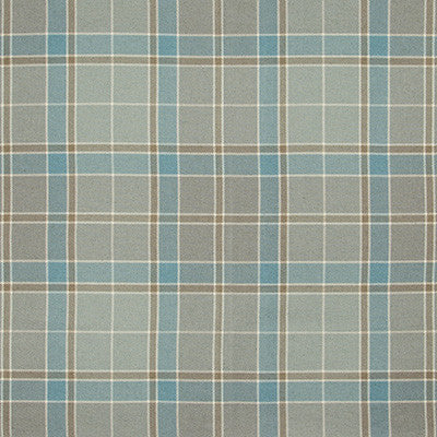 Handsome Plaid Mineral by Kravet Couture Fabric