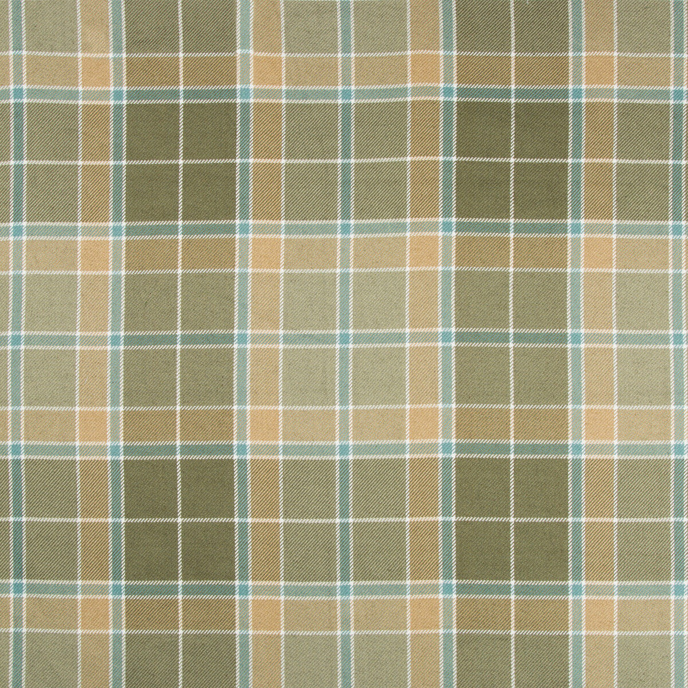 Handsome Plaid Boxwood by Kravet Couture Fabric DAVID PHOENIX WELL-SUITED VISCOSE - 48%;LINEN - 38%;POLYESTER - 14% Italy HEAVY Horizontal: 13.75 and Vertical: 13.75 55 - Fabric Carolina -