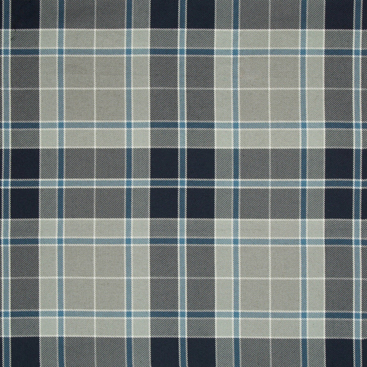Handsome Plaid Delft by Kravet Couture Designer Fabric DAVID PHOENIX WELL-SUITED VISCOSE - 48%;LINEN - 38%;POLYESTER - 14% Italy HEAVY Horizontal: 13.75 and Vertical: 13.75 55 - Swanky Fabrics -