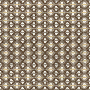 Turned Out Tile Tiger Eye by Kravet Couture Fabric