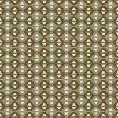Turned Out Tile Boxwood by Kravet Couture Fabric
