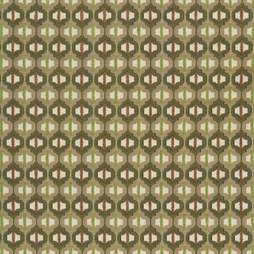 Turned Out Tile Boxwood by Kravet Couture Fabric DAVID PHOENIX WELL-SUITED COTTON - 50%;POLYESTER - 35%;VISCOSE - 15% India MEDIUM Horizontal: 1.25 and Vertical: 55 - Fabric Carolina -