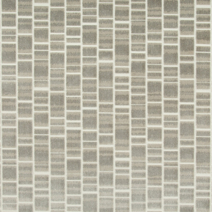 Caisson Pewter by Kravet Basics Designer Fabric THOM FILICIA ALTITUDE VISCOSE - 58%;POLYESTER - 42% India HEAVY Horizontal: 14.25 and Vertical: 7.5 54 - Swanky Fabrics -