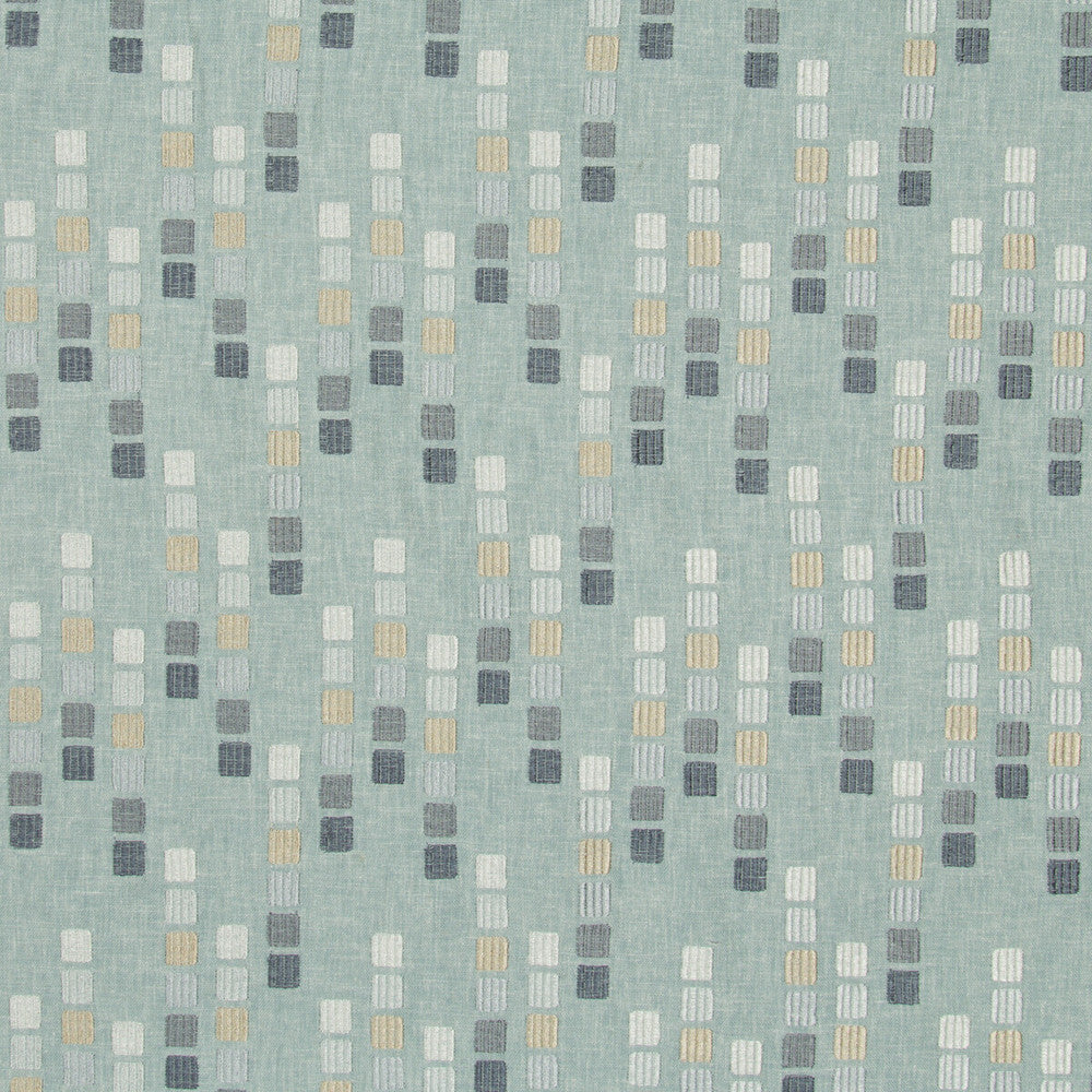 Slipstream Seaspray by Kravet Basics Fabric THOM FILICIA ALTITUDE POLYESTER - 60%;COTTON - 30%;LINEN - 10% India Horizontal: 4.5 and Vertical: 6.5 52 - Fabric Carolina -
