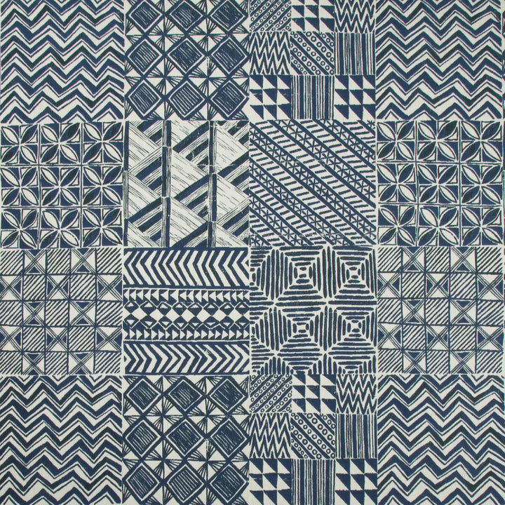 Paradys Indigo by Kravet Design Fabric OCEANIA INDOOR OUTDOOR SOLUTION DYED ACRYLIC - 100% United States MEDIUM Horizontal: 28.38 and Vertical: 28.13 54 - Fabric Carolina -