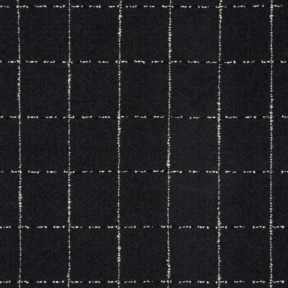 Pocket Square Noir by Kravet Couture Fabric MODERN TAILOR COTTON - 46%;VISCOSE - 37%;ACRYLIC - 8%;NYLON - 8%;WOOL - 1% Italy MEDIUM Horizontal: 2.95 and Vertical: 3.15 55 - Fabric Carolina -