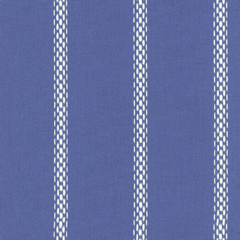 Sydney Stripe Bluebird 3493003 by Schumacher Designer Fabric SCHUMACHER CHROMA SPR. '07 See Sample SOUTH AFRICA HEAVY DUTY </p><p>Repeat: Horizontal: 2" (5CM) and Vertical: 1/4" (1CM) 55 1/2" WIDE (141CM) - Swanky Fabrics -