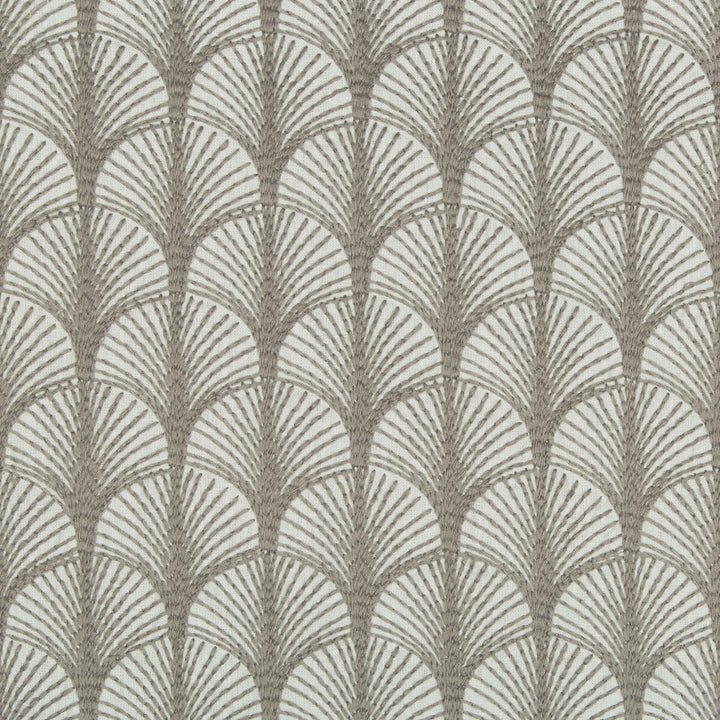 Synchronise Pewter by Kravet Couture Fabric SUE FIRESTONE MALIBU POLYESTER - 53%;LINEN - 47% India - Horizontal: 3 and Vertical: 3 50 - Fabric Carolina -
