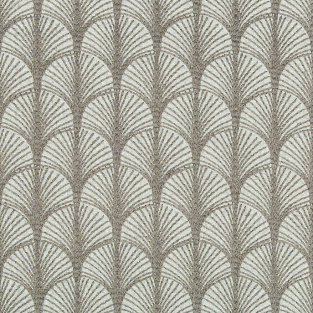 Synchronise Pewter by Kravet Couture Fabric SUE FIRESTONE MALIBU POLYESTER - 53%;LINEN - 47% India Horizontal: 3 and Vertical: 3 50 - Fabric Carolina -