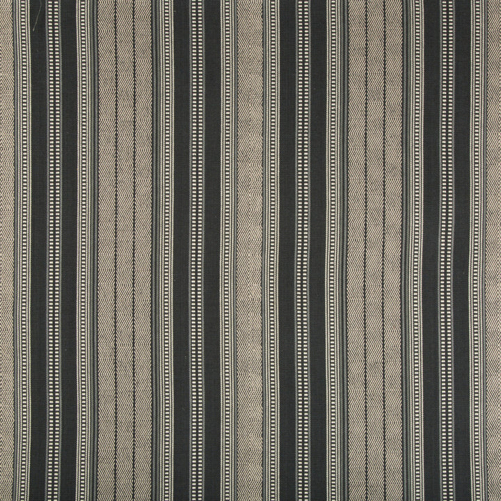 Lule Stripe Ink by Kravet Design Fabric BARCLAY BUTERA SAGAMORE COTTON - 100% India MEDIUM Horizontal: 13.25 and Vertical: 2 54 - Fabric Carolina -