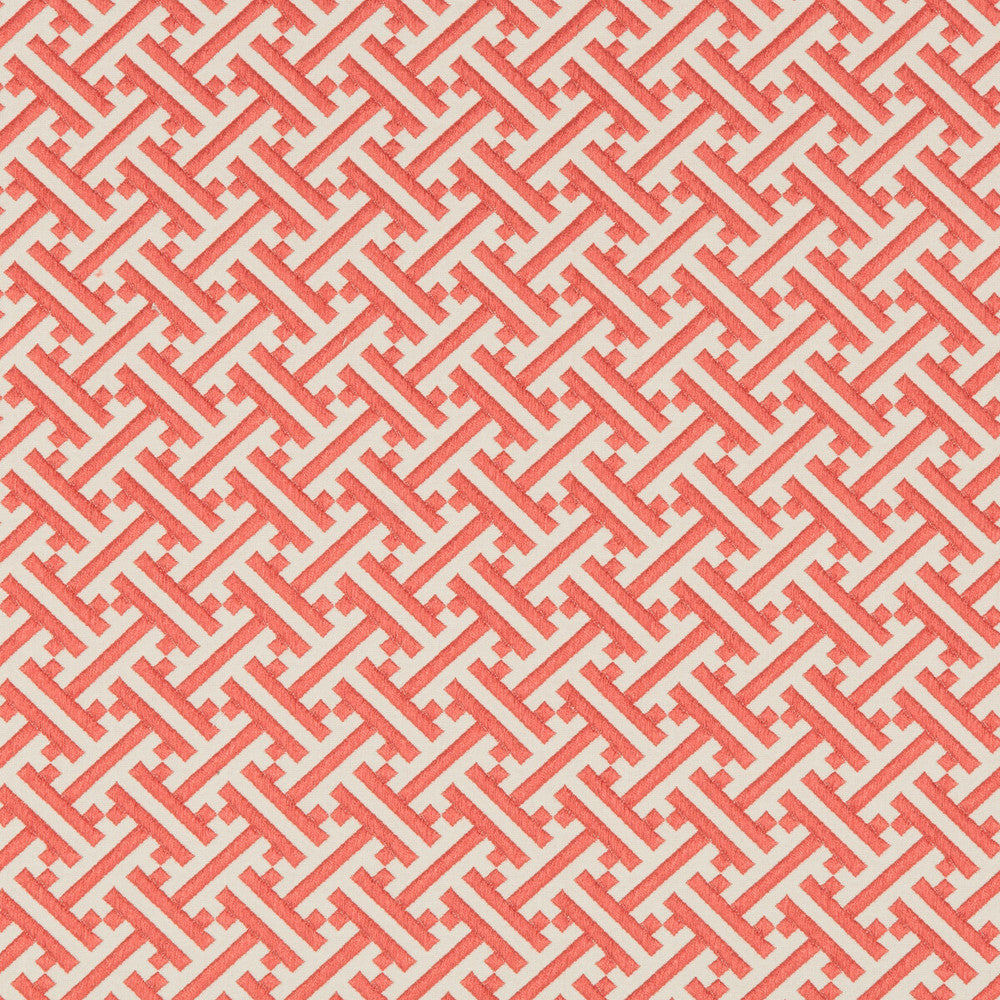 Islet Key Persimmon by Kravet Design Fabric ALEXA HAMPTON MALLORCA COTTON - 40%;POLYESTER - 35%;VISCOSE - 25% India Horizontal: 1.1 and Vertical: 1.1 55 - Fabric Carolina -
