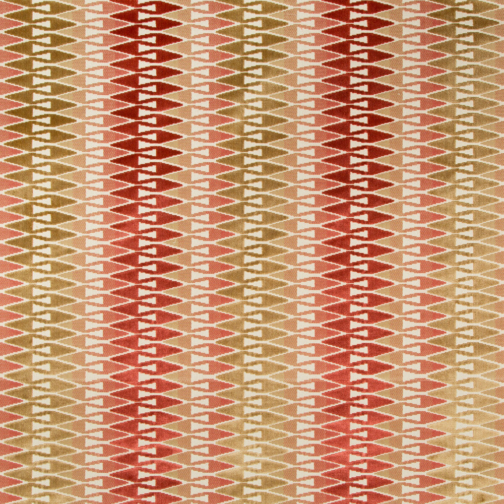 Aboca Velvet Persimmon by Kravet Design Fabric ALEXA HAMPTON MALLORCA VISCOSE - 56%;COTTON - 44% India HEAVY Horizontal: 1.1 and Vertical: 13.62 53.5 - Fabric Carolina -