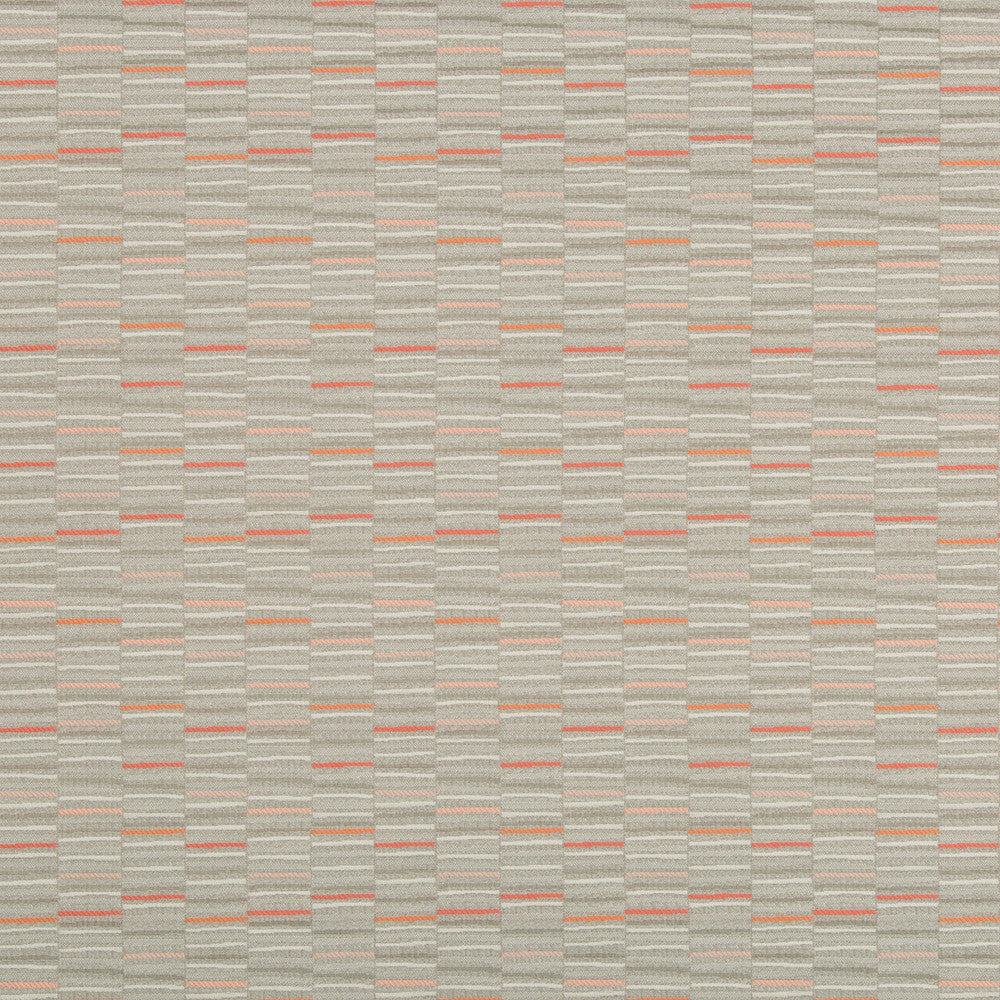 Lined Up Melon by Kravet Contract Fabric GIS CRYPTON POLYESTER - 100% United States HEAVY Horizontal: 3.5 and Vertical: 7.5 55.75 - Fabric Carolina -
