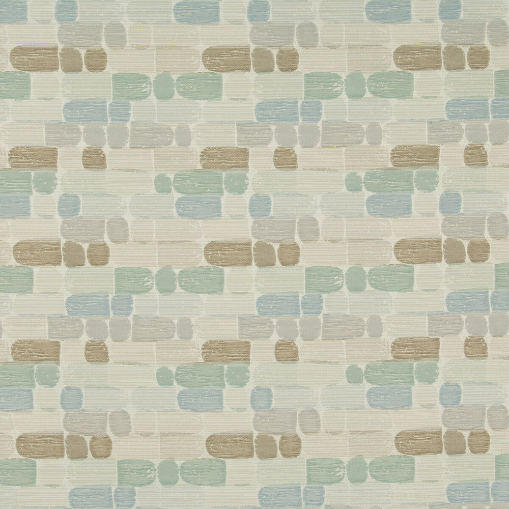 Fingerpaint Mineral by Kravet Contract Designer Fabric GIS CRYPTON POLYESTER - 100% United States HEAVY Horizontal: 7.5 and Vertical: 7.5 56.25 - Swanky Fabrics -