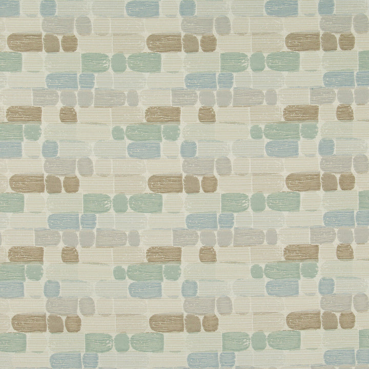 Fingerpaint Mineral by Kravet Contract Designer Fabric GIS CRYPTON POLYESTER - 100% United States HEAVY Horizontal: 7.5 and Vertical: 7.5 56.25 - Swanky Fabrics -