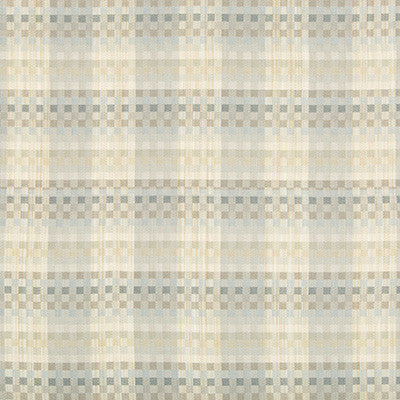 Rhys Check Cornflower by Kravet Design Fabric