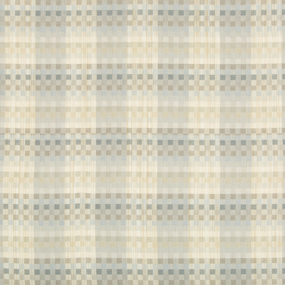 Rhys Check Cornflower by Kravet Design Fabric COTTON - 57%;RAYON - 43% United States HEAVY Horizontal: 3.38 and Vertical: 3.63 54 - Fabric Carolina -