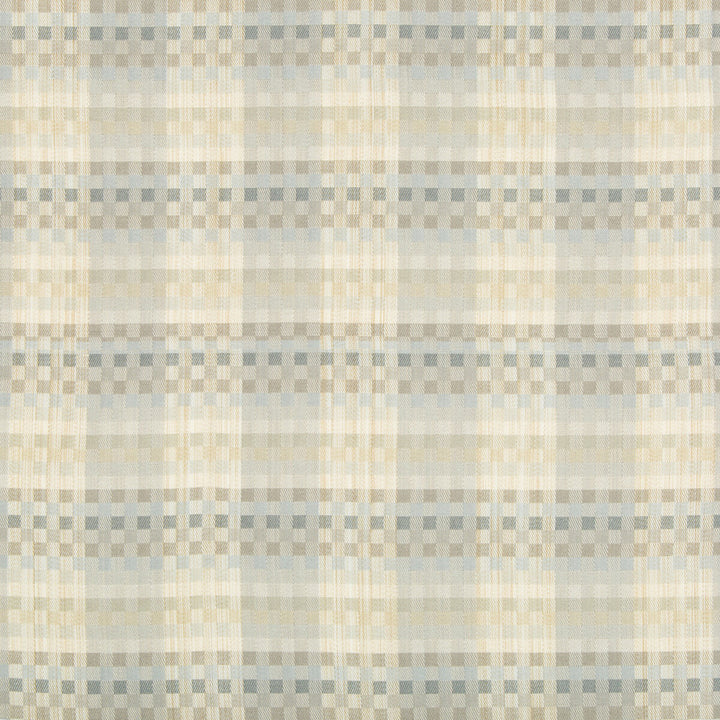 Rhys Check Cornflower by Kravet Design Fabric COTTON - 57%;RAYON - 43% United States HEAVY Horizontal: 3.38 and Vertical: 3.63 54 - Fabric Carolina -