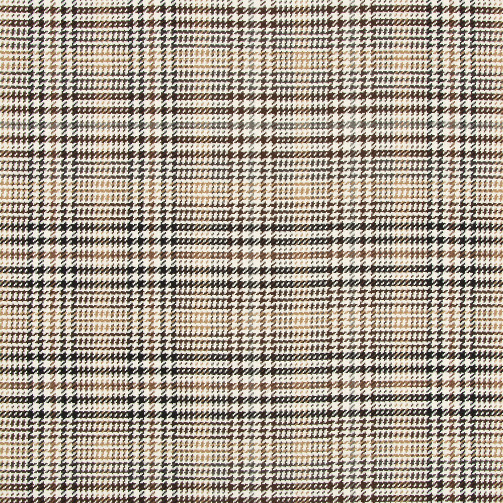 Bisset Plaid Saddle by Kravet Design Fabric - POLYESTER - 100% China HEAVY Horizontal: 14.17 and Vertical: 18.11 54 - Fabric Carolina -