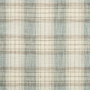 Stasia Plaid Ciel by Kravet Design Fabric