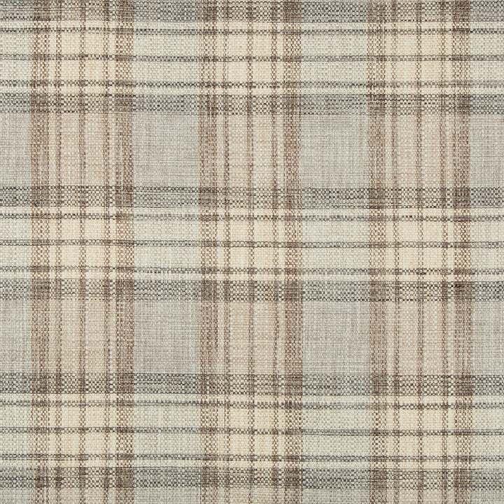 Stasia Plaid Cafe by Kravet Design Fabric Kravet Design Fabric Stasia Plaid CafeFabric POLYESTER - 69%;COTTON - 15%;LINEN - 8%;RAYON - 8% India </p><p>Repeat: H: 6.5, V: 7.38 52 - Fabric Carolina -