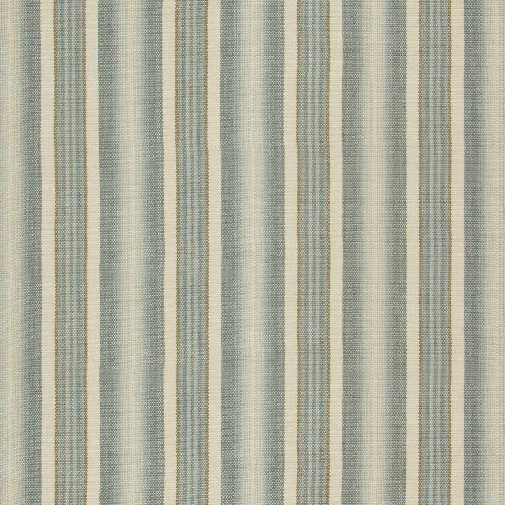 Harper Stripe Lagune by Kravet Design Fabric - VISCOSE - 54%;LINEN - 32%;COTTON - 14% France HEAVY Horizontal: 9.06 and Vertical: - 54.3 - Fabric Carolina -