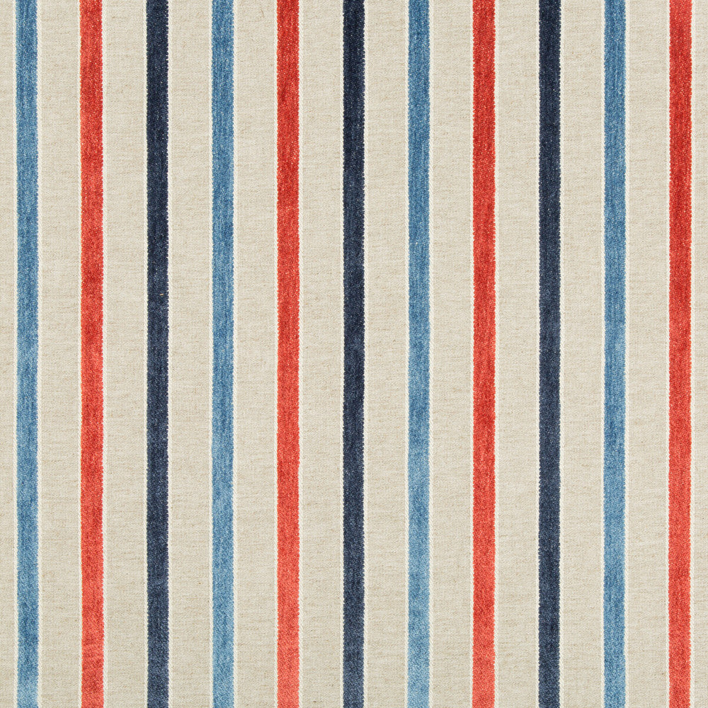 Emelie Stripe July by Kravet Design Fabric - VISCOSE - 38%;LINEN - 28%;POLYESTER - 28%;COTTON - 6% Belgium HEAVY Horizontal: - and Vertical: 5.5 53 - Fabric Carolina -