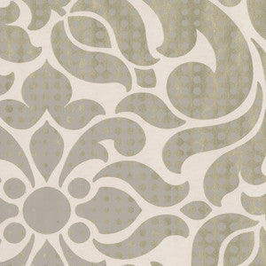 Leanne Gold Dot Medallion Wallpaper by Eijffinger