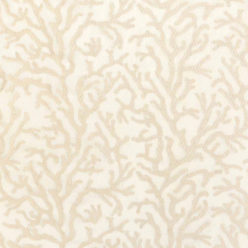 Sheer Reef Ecru by Kravet Couture Fabric