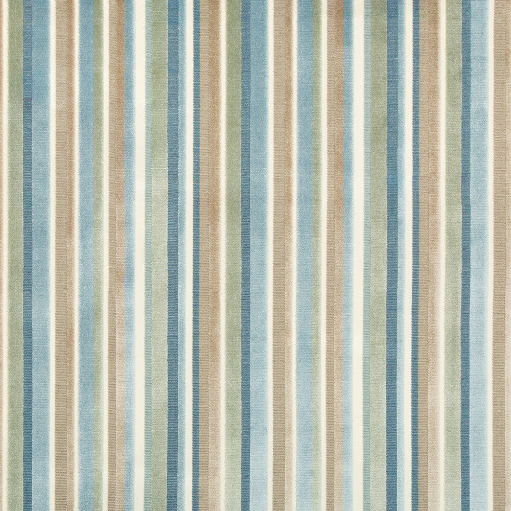 Bodenham Ocean by Kravet Basics Fabric GREENWICH COLLECTION SPUN VISCOSE - 55%;FILAMENT POLYESTER - 29%;COTTON - 16% India HEAVY Horizontal: 9 and Vertical: 0 54 - Fabric Carolina -