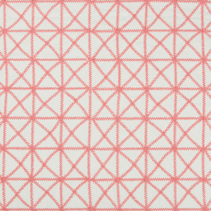 X-Squared Pink by Kravet Design Fabric KATE SPADE AMUSEMENTS COTTON - 63%;LINEN - 27%;SPUN POLYESTER - 10% India Horizontal: 8.5 and Vertical: 11.25 52 - Fabric Carolina -