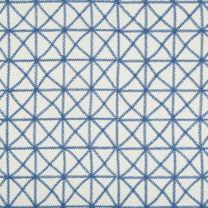 X-Squared Cornflower by Kravet Design Fabric Kravet Design Fabric X-Squared CornflowerFabric KATE SPADE AMUSEMENTS COTTON - 63%;LINEN - 27%;SPUN POLYESTER - 10% India </p><p>Repeat: H: 8.5, V: 11.25 52 - Fabric Carolina -
