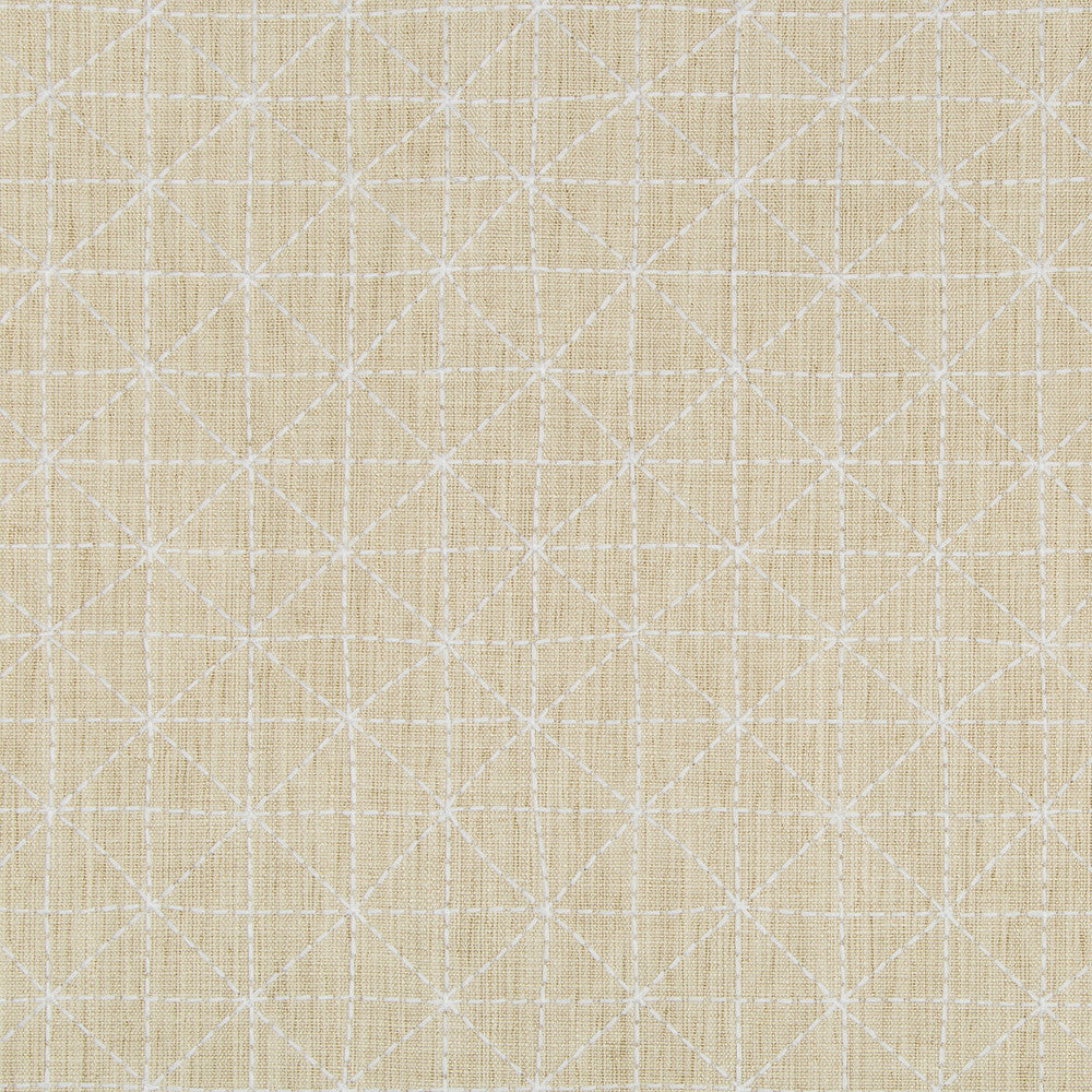 Appointed Papyrus by Kravet Design Fabric NATE BERKUS WELL-TRAVELED POLYESTER - 42%;COTTON - 20%;LINEN - 19%;VISCOSE - 19% India - Horizontal: 2.76 and Vertical: 2.76 50 - Fabric Carolina -